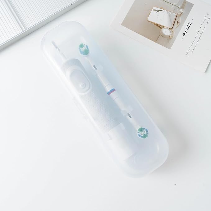Newly upgraded toothbrush travel case, suitable for Oral-B/Oral-B Pro/Philips Sonicare/Aquasonic toothbrush, travel electric toothbrush box(white) - Image 7