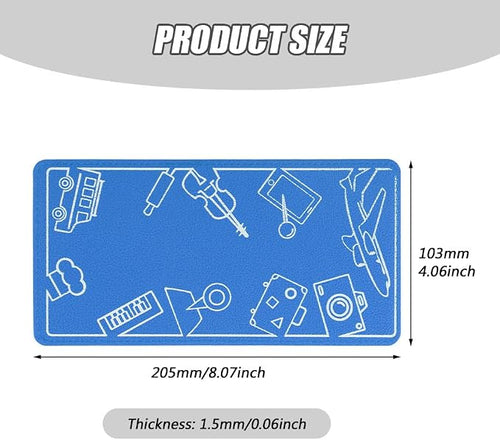 Airplane Phone Holder Flexible Flight Cell Phone Holder and Flexible Tablet Stand Airplane Travel Essential Accessories for Most Smartphones, Tablets(Color:Blue) - Image 2