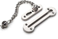 Screen Door Latch – Heavy Duty 304 Stainless Steel Apartment Security Lock, French Door Lock, Storm Door Latch, Child Proof & Anti-Break-in Protection (Silver) by TOPTAKE