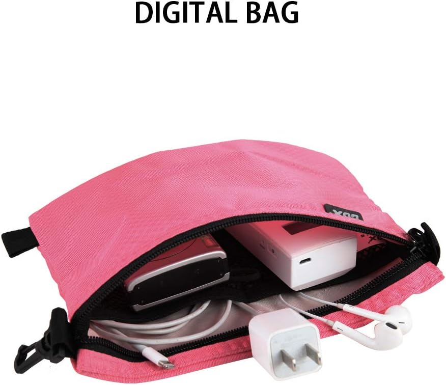 GOX Small Toiletry Bag for Men Bulk Cosmetic Bag Dopp Kit Carry On Zipper Pouch Organization Nylon Small Packing Sack Water Repellent - Image 5