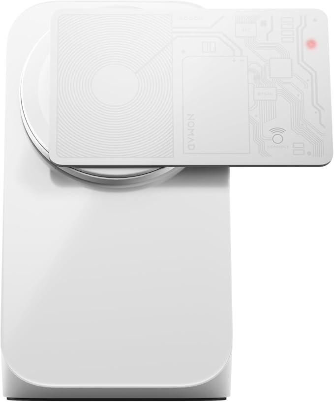 Nomad Tracking Card White, Slim Card Tracker with IPX7 Waterproof and Dust Proof - Card Tracker for Wallet & Luggage, 5 Months GPS Tracker Long Battery Life, Rechargeable, Compatible with iOS Only - Image 4