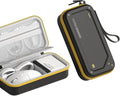 Hagibis Electronic Organizer Traveling Case Bag EVA Hardshell PU Portable Carrying Pouch for Mouse, Charger, Cables, Power Bank, SD Cards, USB Flash Disks, Accessories (Black) by Hagibis