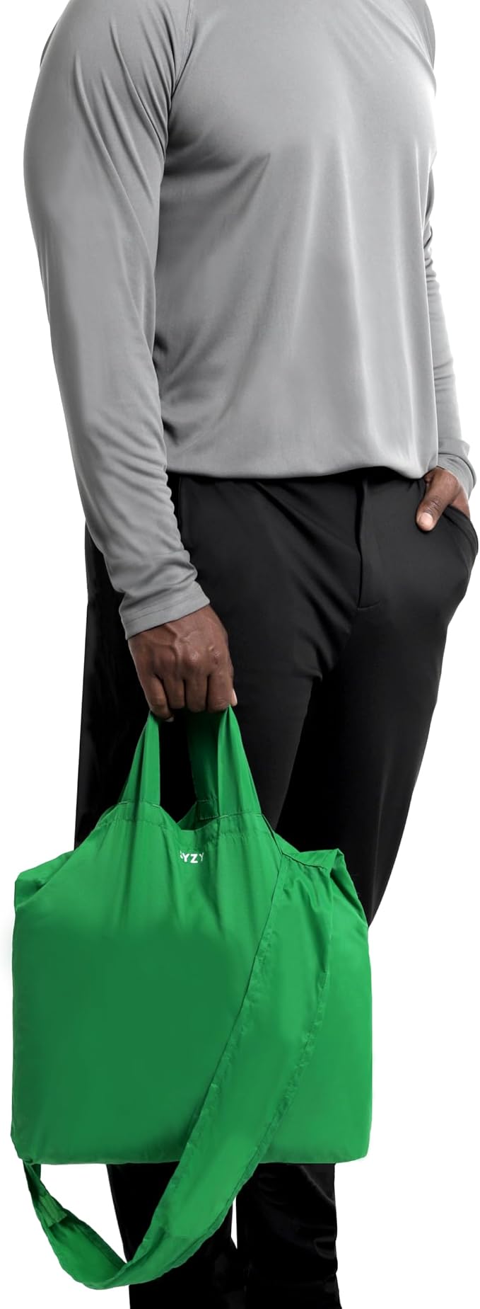 SYZY World's Most Compact Travel Tote Bag Portable Shopping Beach Market Bag - Reusable Collapsible Stuffable - Image 8