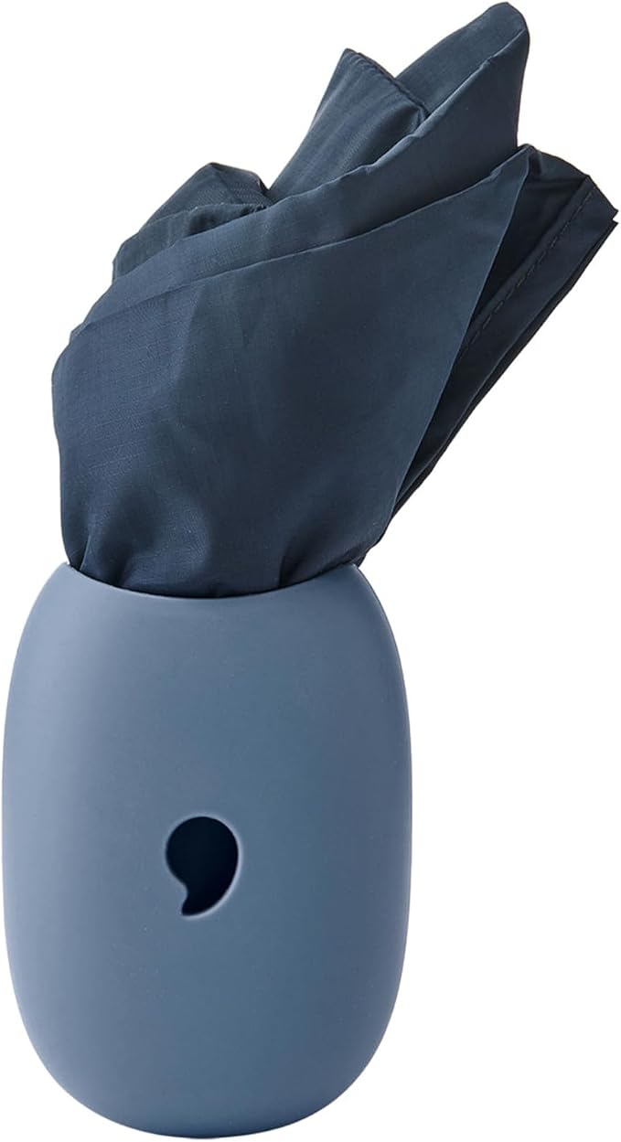 S'well Droplet Tote, Azurite, Reusable And Packable Tote Bag, Lightweight And Packs Into Silicone Capsule For Storage, Ideal For Grocery Store, Travel, Shopping, And More, One Size - Image 6