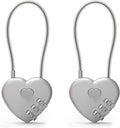 Combination Padlock, Small Cable Lock with Code, Candados para Locker, Combo Cable Lock for Luggage, Suitcase, Gym Locker, Backpack Zipper, Cabinet, Mailbox, Outdoor Use, Travel Safe Bag by SpecializeinCombinationLock