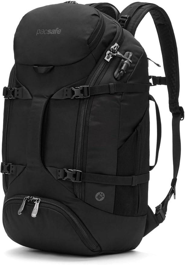 Pacsafe Venturesafe EXP35 Anti Theft Travel Backpack, Black - Image 3