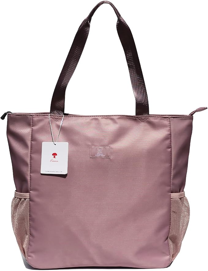 ESVAN Original Floral Water Resistant Large Tote Bag Shoulder Bag for Gym Beach Travel Daily Bags Upgraded - Image 3