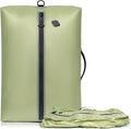 BAGAIL TPU Vacuum Bag for Travel, Reusable Compression Bag with IPX8 Waterproof Zipper, Save Space for Suitcase, Backpack and Carry on (Beige, ExtraLarge, No Pump) by BAGAIL