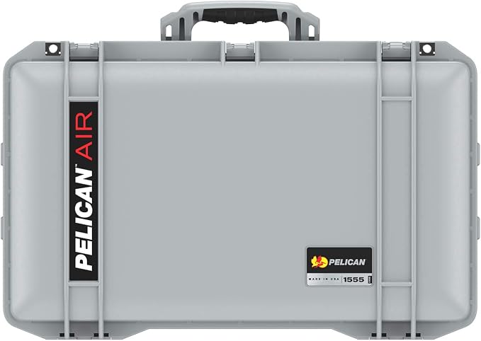 Pelican Air 1555 Case With Foam - Silver - Image 3
