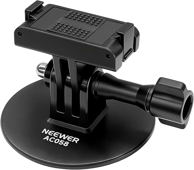 NEEWER AC058 Adhesive Base Mount Kit Compatible with DJI GoPro Cameras | For Osmo Nano/360/Action 6 5 Pro 4 3, Magnetic Quick Release Adapter Stand, Action Camera Accessories for POV Video Recording by Neewer