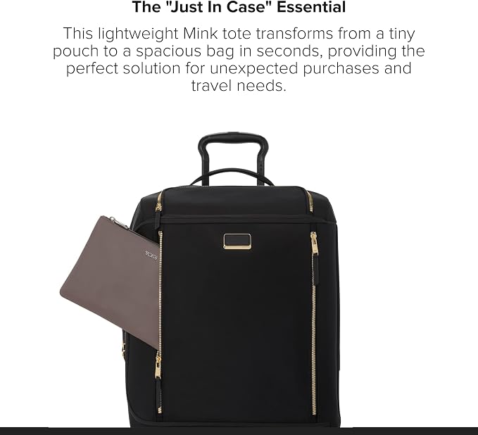 TUMI Just In Case Tote - Packable Travel Tote Bag for Women & Men - Carry Travel Accessories Easily - Image 5
