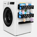 Linidcoud Laundry Room Organization, 2 Pack Magnetic Shelves Laundry Organizer, Strong Multipurpose Magnetic Shelf for Bathroom Kitchen Fridge Organization by linidcoudhome