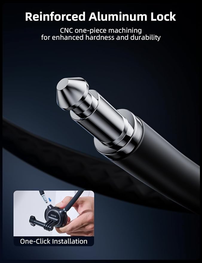 Llano Neck Mount with Chest Strap for Action Camera with 1/4" Adapter | Necklace Mount for DJI Osmo Pocket 4/3 Nano Action 6/5/4/3, GoPro Hero 13/12/11/10/9/MAX, Insta 360 X5/X4/Ace Pro 2 - Image 7