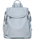 Telena Backpack Purse for Women, PU Leather Anti Theft Travel Purse Shoulder Bags with Tassel by Telena