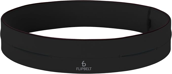 FlipBelt Classic Running Belt, Phone Holder for Running, Money Belt Pouch by FlipBelt
