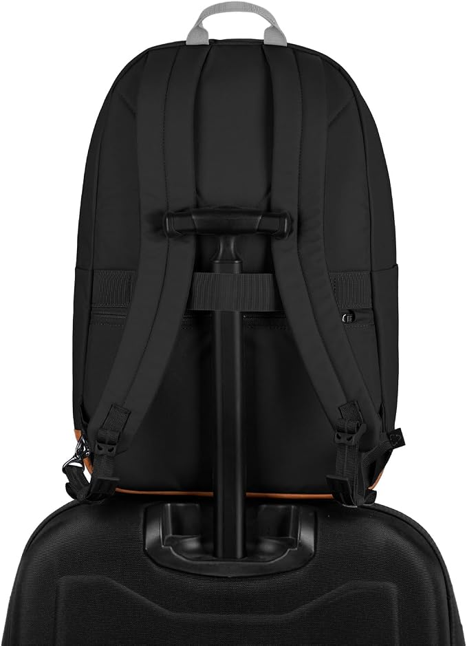 Pacsafe GO 25L Anti Theft Backpack, Jet Black - Image 7