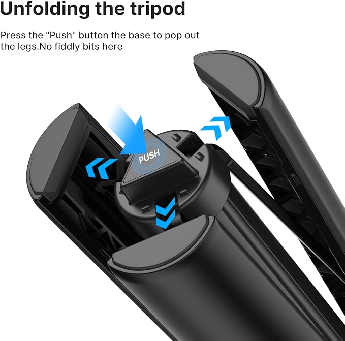 ULANZI TT52 2-in-1 Invisible Selfie Stick + Tripod Extension Pole | Auto-Open, 59in, Action Adapter Included, for DJI Osmo 360 Pocket Action/Insta360 X5 X4 X3 Luna Ultra Ace Pro/GoPro - Image 4