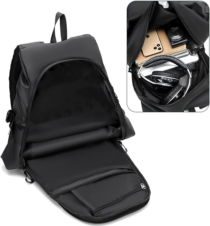 Motorcycle Helmet Backpack, Waterproof Riding Backpacks for Men | Motorbike Large Capacity Soft Backpack, Helmet Bag - Image 5