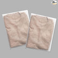 16x14 Inch Plastic Bags for Clothes 25Pcs Frosted Zipper No Vent Holes | Plastic Frosted Clear Bags for Travel Storage Small Businesses for Apparel Blankets Backpack and Winter Clothes 3 Mil by Motomy