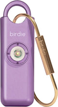 She’s Birdie–The Original Personal Safety Alarm for Women by Women–Loud Siren, Strobe Light and Key Chain in a Variety of Colors (Metallic Lavender) by ShesBirdie