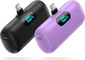 [2 Pack]Portable Charger Power Bank for iPhone 17/16/15,Mini USB C Portable Power Bank 5000mAh Fast Charging Battery Pack Travel Essentials for iPhone 15/16/17 Plus/17 Pro/17 Pro Max,Samsung Android by Swyop