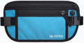 ZM-YOUTOO Money Belt for Travel - Hidden Travel Pouch Protect Your Credit and Money With RFID Blocking Passport Holder Waist Wallet (Blue) by ZM-YOUTOO