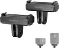 SMALLRIG Quick Release Mount (2pcs) for DJI Osmo 360/ Action 5 Pro / 4/3, Adapter Support with Incorporates 2-Prong Mount for Magic Arm, Selfie Stick, Crab-Shaped Clamp - 5813 by SmallRig