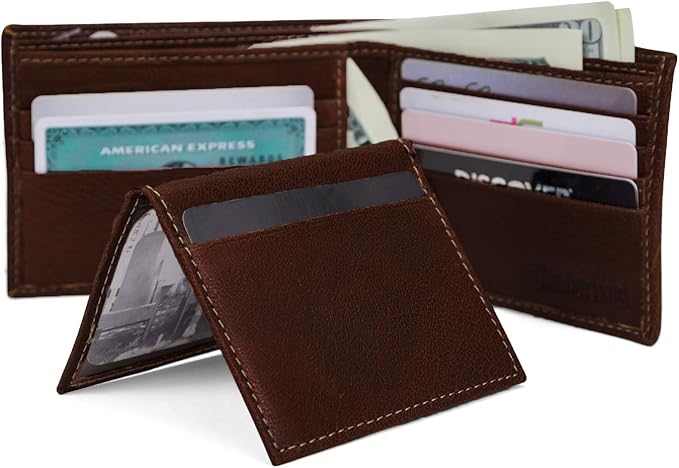 Timberland Men's Genuine Leather Passcase Security RFID Wallet - Image 4