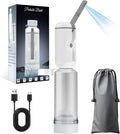 Portable Bidet for Travel, Rechargeable Waterproof Sprayer, White | Portable Rechargeable Travel Bidet Sprayer Fits Various Water Bottles, Waterproof High Pressure Handheld for Personal Hygiene by PortableBidetforTravel