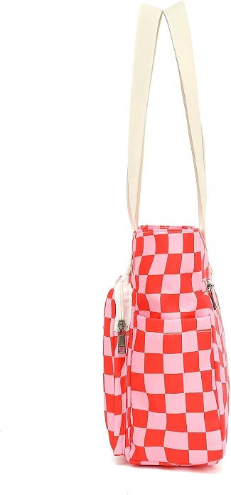 Women Tote Bag With Muti-Pockets,Lightweight Shoulder Bag,Large Capacity Handbag for Travel, Work, Gym - Image 6
