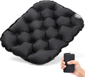 Inflatable Seat Cushion, Lightweight Stadium Seat Cushion for Bleachers Pad | Portable & Foldable Travel Compact Air Seat Cushion for Airplane Long Flights Outdoor Hiking Climbing Camping Sports Events by ELECINNOV