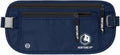 VENTURE 4TH Travel Money Belt, RFID Blocking Passport Holder - Navy Blue by VENTURE4TH