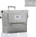 ZGWJ Travel Tote Bags, Expandable Overnight Weekender Bag for Women Foldable Carry-On | Expandable by ZGWJ