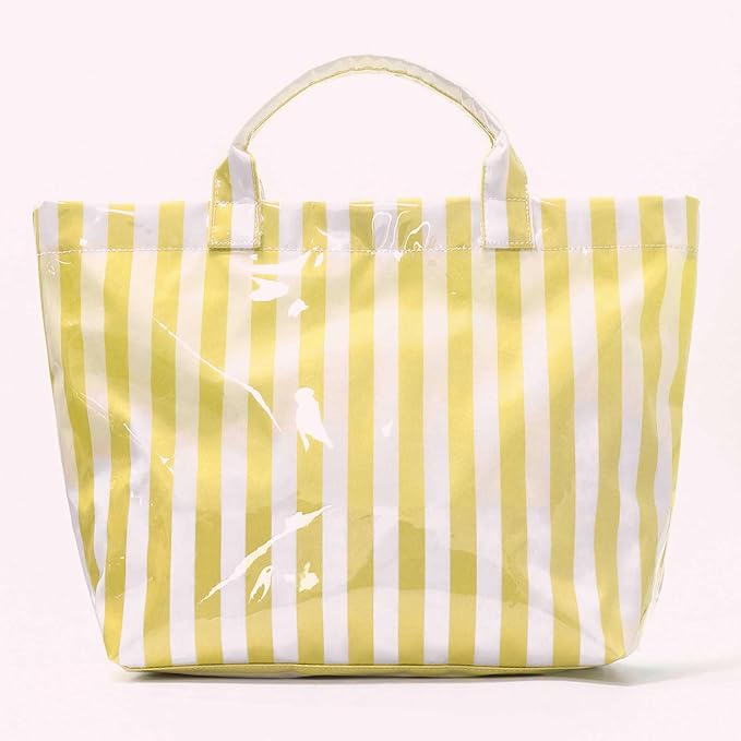 Lushandy PVC Tote Bag for Women Jelly Beach Bag Top Handle Hobo Handbag | Water-Resistant, Wipe Clean, Lightweight - Image 6