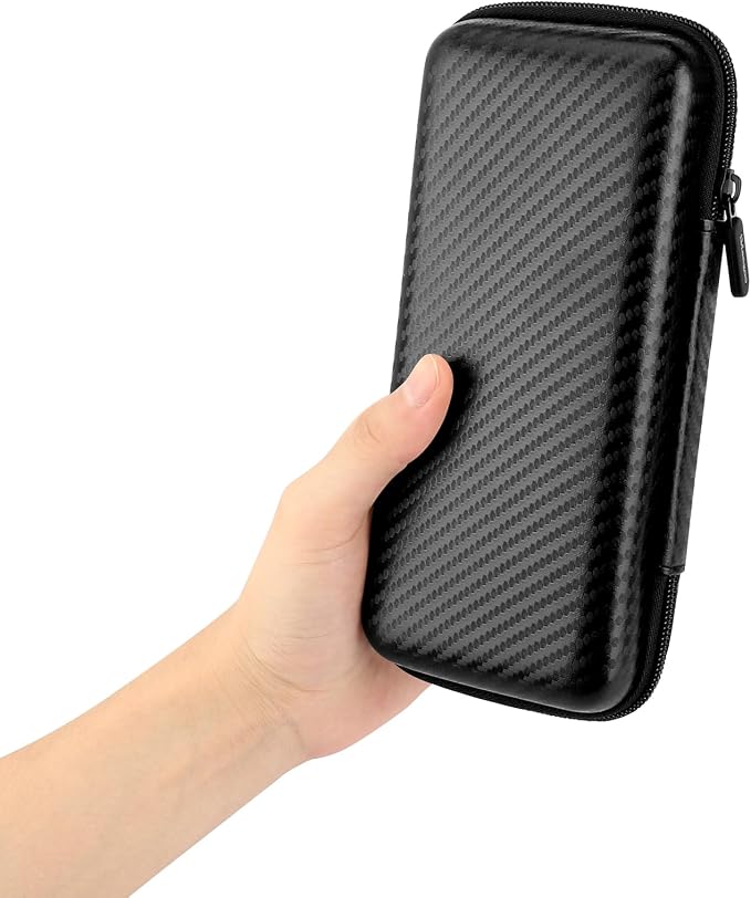 iMangoo Travel Essential Electronics Organizer Charger Case Carrying Pouch | 8.5x4.5x2" Power Bank Tech Accessories Protective Storage Shockproof Portable Purse Men Women School Office Trips Must Have - Image 6