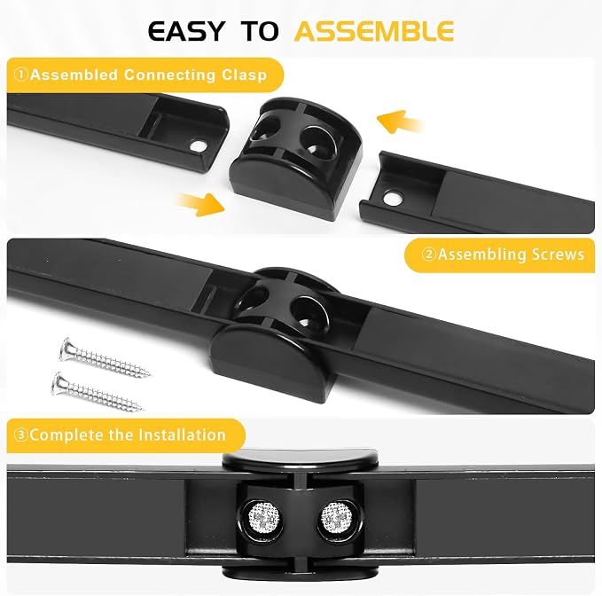 DGSL Heavy Duty Magnetic Tool Holder, 5 Pack 12" Wall Mount Organizer | Space-saving Magnetic Strip, Magnetic Knife Holder, Screwdrivers, Wrenches, Pliers, Garage and kitchen Organization - Image 3