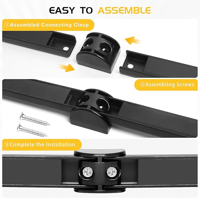 DGSL Heavy Duty Magnetic Tool Holder, 5 Pack 16" Wall Mount Organizer | Space-saving Magnetic Strip, Magnetic Knife Holder, Screwdrivers, Wrenches, Pliers, Garage and kitchen Organization - Image 3
