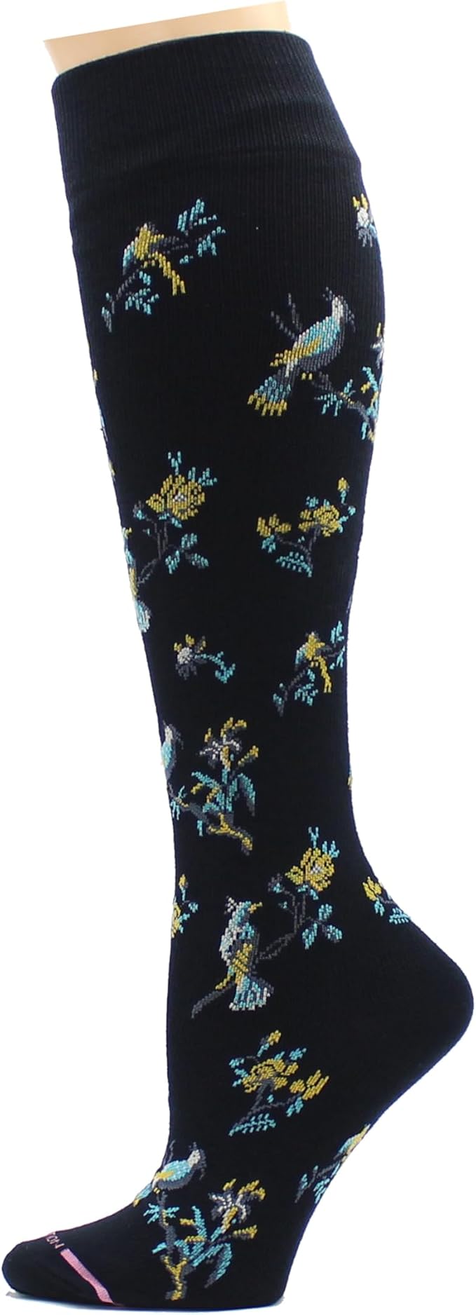 Dr. Motion 3 Pairs Therapeutic Graduated Compression Women's Knee-hi Socks - Image 2