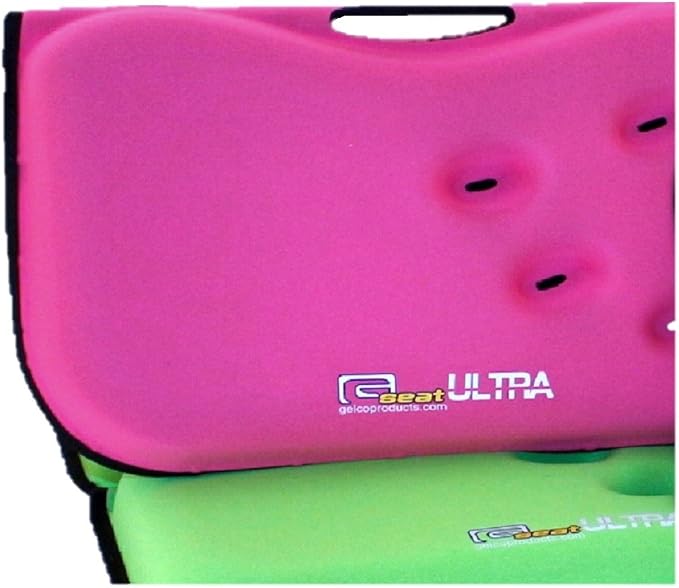 GSeat Ultra Large Gel and Foam Coccyx Seat Cushion for Back Pain Relief, Sciatica, Low Back, Tailbone-Pain, Pressure Relief, Seat Pad for Office, Home, Driving, Meditation Anywhere You Sit.(Green) - Image 2