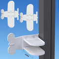 Sliding Door Lock 2-Pack, Child & Pet Safety, No Drill Adhesive | Childproof latch easy install & removes for sliding glass doors, windows, closets, showers & RV. Strong hold. Renter friendly by Bstsilver