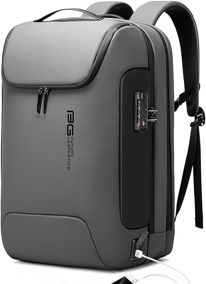 BANGE Anti Theft Backpack With TSA Lock,Waterproof Backpacks With YKK Zipper, High Tech Business Backpack For Men And Women, Laptop Backpack Fits For 17.3 Inch Notebook… by BANGE