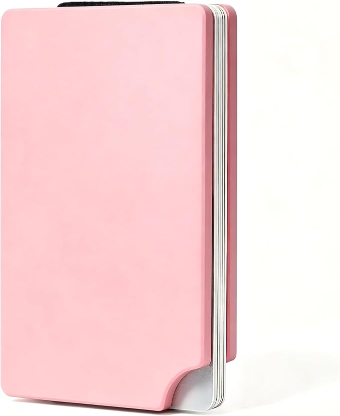 Minimalist Wallet for Men, Slim Metal RFID Blocking Wallet Credit Card Holder Money Clip & Cash Strap, Scratch-Resistant Holds 15 Cards,Ideal Gift for Men | Matte Pink - Image 2