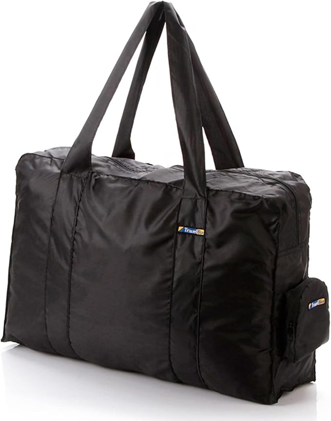 Foldable Bag (16 Litre) - Travel Bag Accessories for Women and Men. Perfect as Carry On Luggage, at the Gym, Duffle Bag for Travels. Foldable & Flexible Tote Bag for Airplane Travel - 051 - Image 4