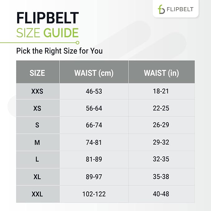 FlipBelt Classic Running Belt, Phone Holder for Running, Money Belt Pouch - Image 3