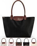 Miss Adola Aesthetic Nylon Tote Bag for Women | Lightweight, Foldable, Waterproof, Large Capacity for Travel, Work, Teacher by MissAdola