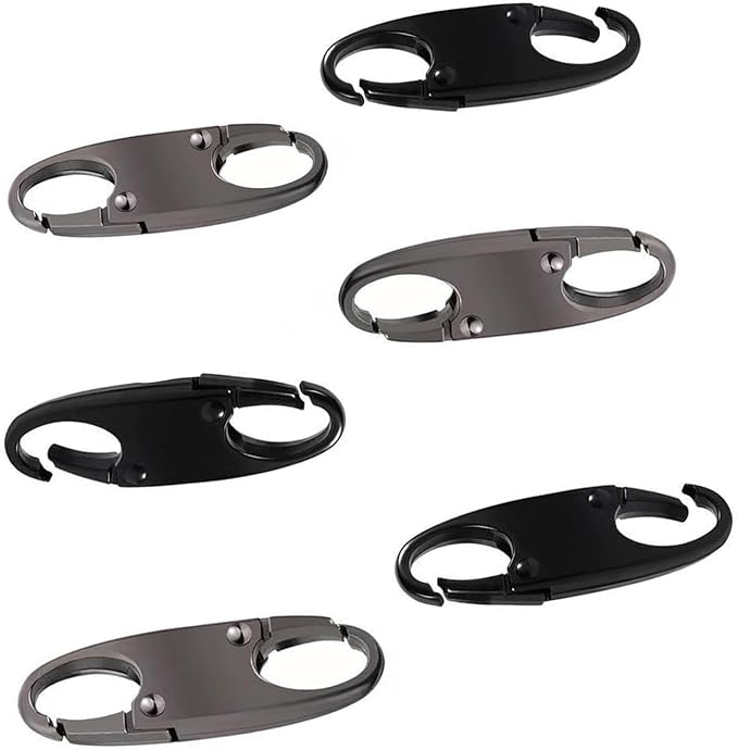 6Pcs Anti Theft Zipper Clip Dual Opening Pull Replacement Travel Locks | Theft Deterrent for Backpack, Luggage & Purse Travel, Commuting and Camping - Image 6