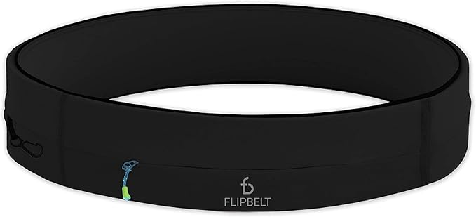 FlipBelt Zipper Running Belt, Waist Pack for Fitness and Running, US Company by FlipBelt