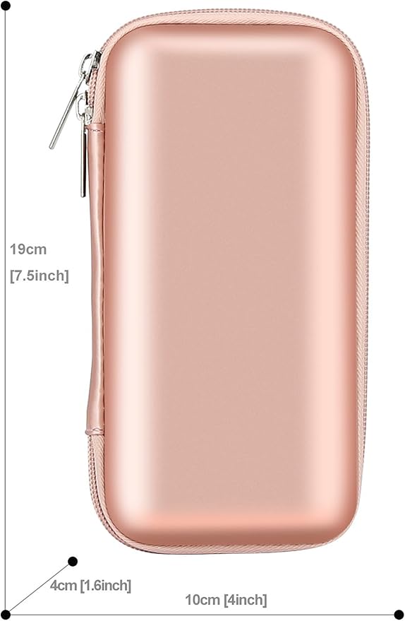 iMangoo Travel Essential Electronics Organizer Charger Case Carrying Pouch | 6.5x3.2x1" Power Bank Tech Accessories Protective Storage Shockproof Portable Purse Men Women School Office Trips Must Have - Image 6
