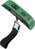 travel inspira Luggage Scale, Portable Digital Hanging Baggage Scale for Travel, Suitcase Weight Scale with Rubber Paint, 110 Pounds, Battery Included by TravelInspira