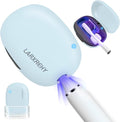Toothbrush Cleaner Case - Toothbrush Covers with Holder - Portable & Rechargeable Travel Home Toothbrushes Cleaner Case - Fits All Manual or Electric ToothBrushes(Blue) by LARXREHY